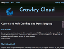Tablet Screenshot of crawley-cloud.com